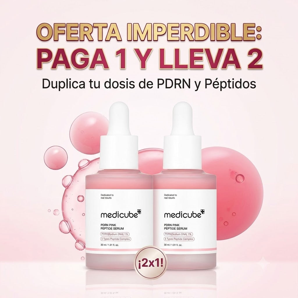 Suero ADN de Salmón | 2 X 1 | Hidratación y Luminosidad